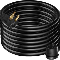 VEVOR Welder Extension Cord 30 Amp 50 Feet, NEMA 6-50 Plug 10 AWG 3 Prong 250V 12500W Heavy Duty Welding Cable for MIG, Lincoln, Plasma, Miller, TIG