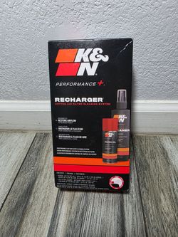 K&N Air Filter Cleaning Kit: Aerosol Filter Cleaner and Oil Kit; Restores Engine Air Filter Performance; Service Kit-99-5000, Multi