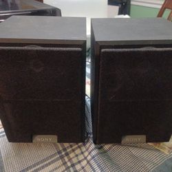SONY WIRED BOOKSHELF SPEAKERS $160 FINAL PRICE 