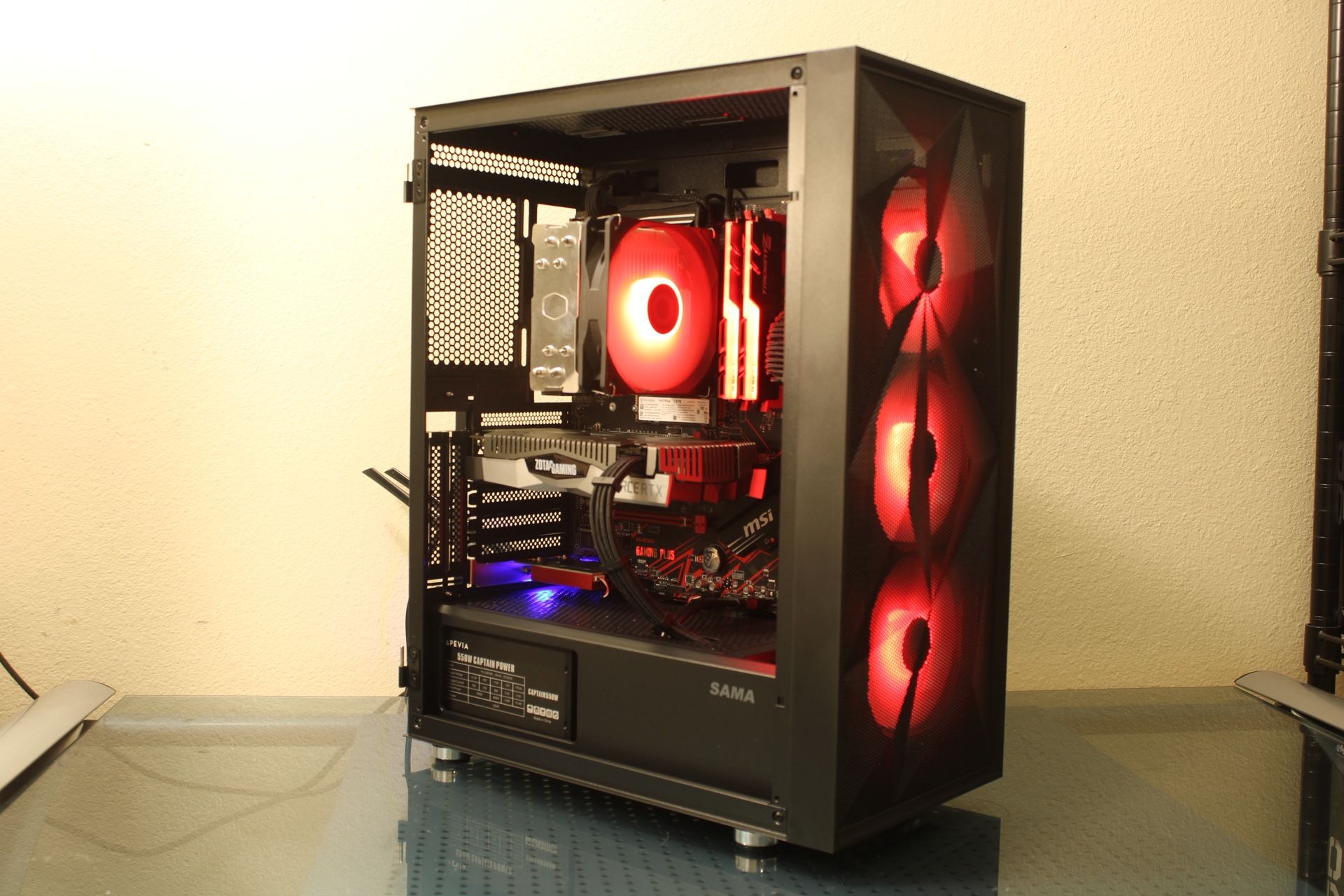 Black Gaming PC | Ryzen 5 3600 | RTX 2060 6GB | 16GB RAM | 1TB SSD | Wi-Fi 6E+Bluetooth | Windows 11