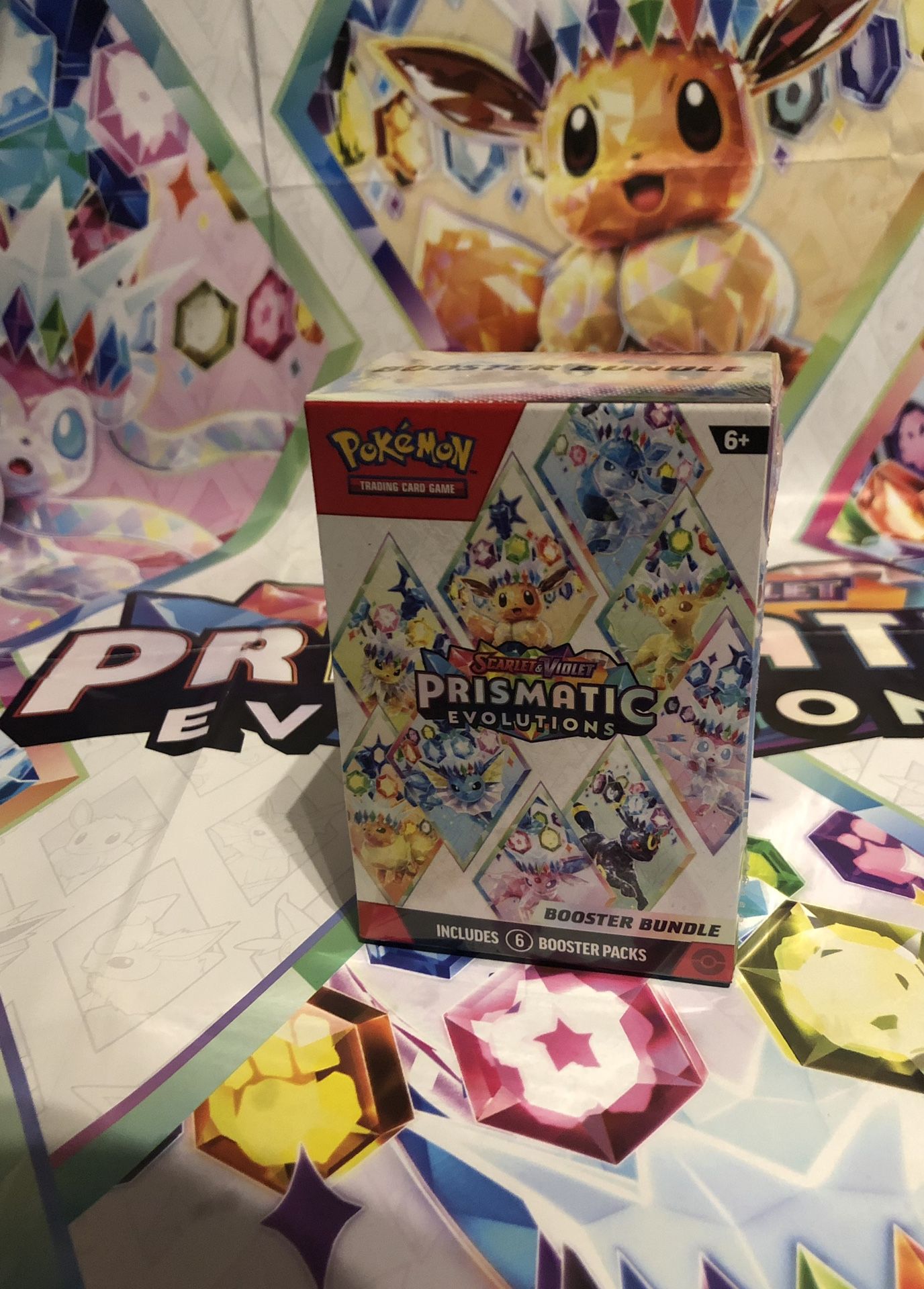 Pokémon Booster Bundle Prismatic Evolutions 