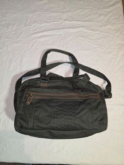 Canvas Duffle Bag with Shoulder Strap