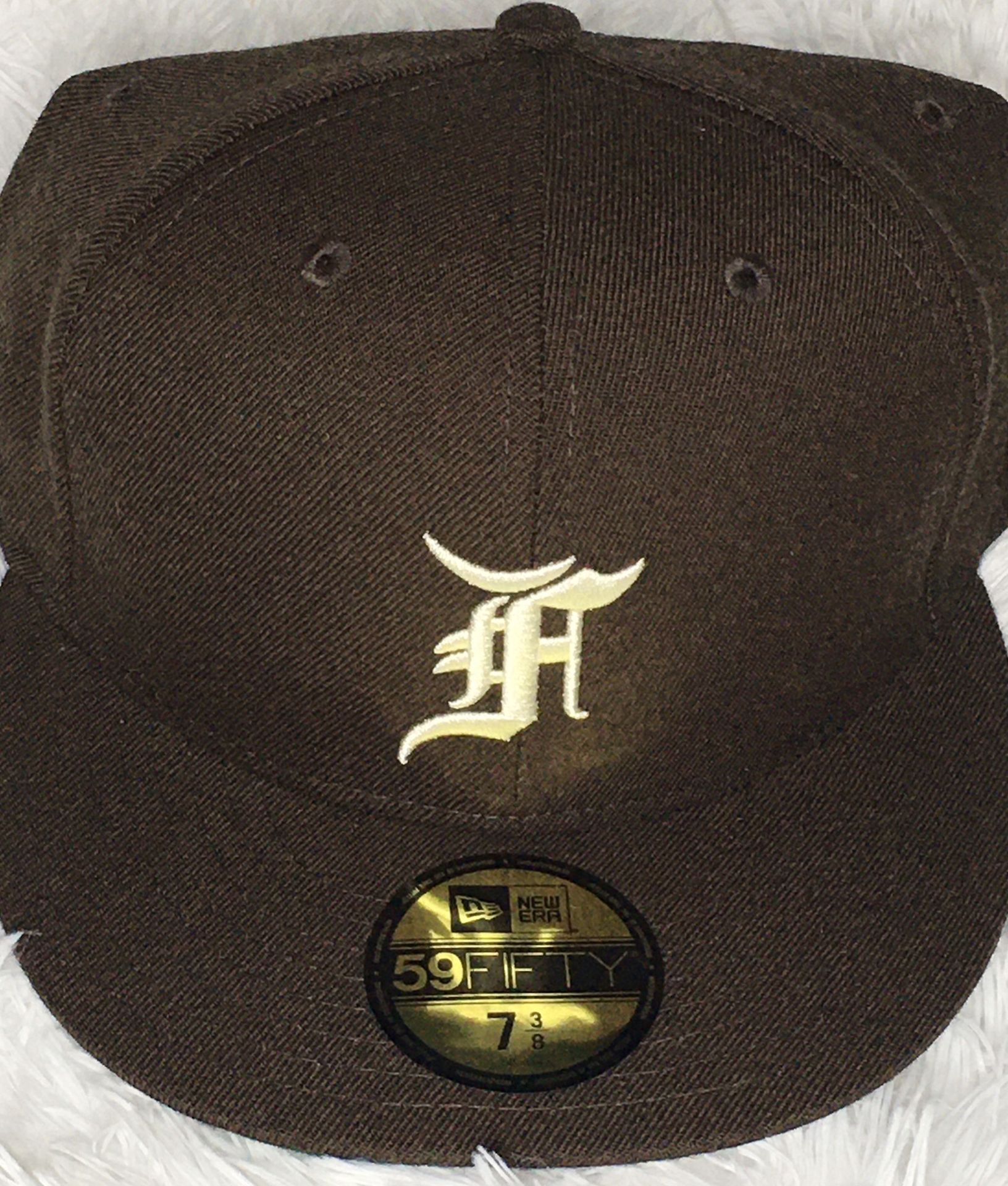 Fear of God Essentials x New Era Brown 59Fifty Hat