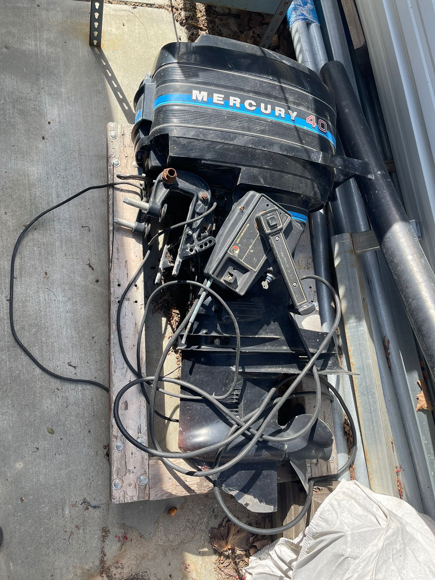 40 Hp Mercury Outboard Motor for Sale in Santa Ana, CA OfferUp