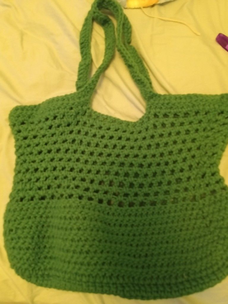 Green Mesh Bag
