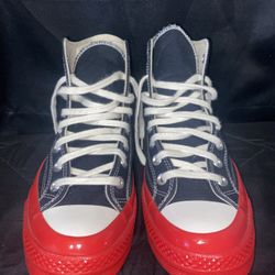 Comme De Garçon Chuck Taylors