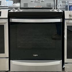 Whirlpool 6.4 cu. ft. 5 Burner Element Electric Range w/Air Fry