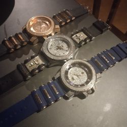 3 Used Men Watches 