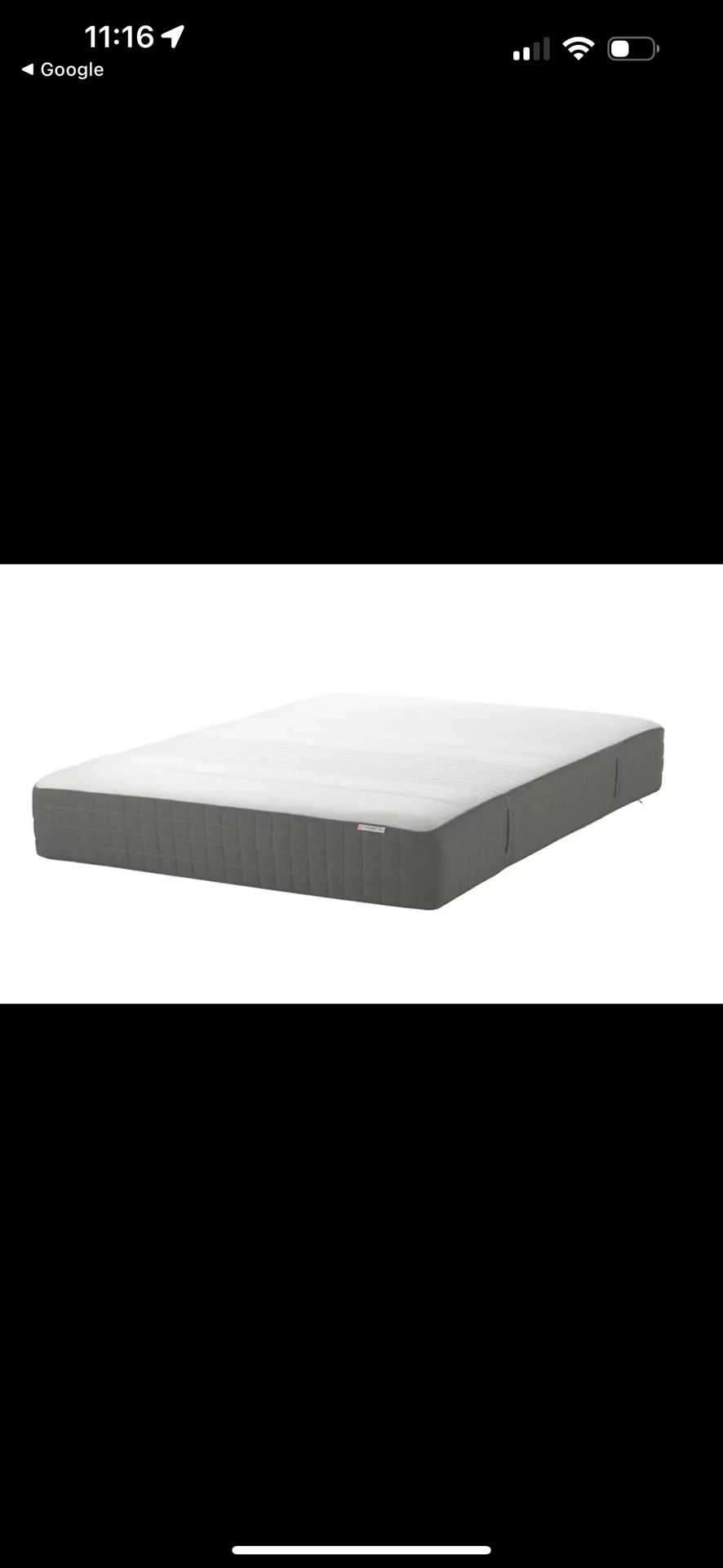 IKEA Queen Size FIRM Haugesund Mattress
