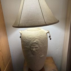 Southwest Lamp With Shade