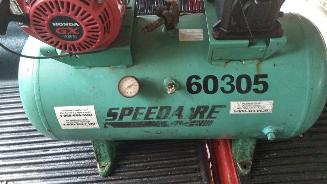 Speedaire Gas Air Compressor