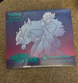 Pokemon Journey Together Pokemon Center ETB Elite Trainer Box - Factory Sealed