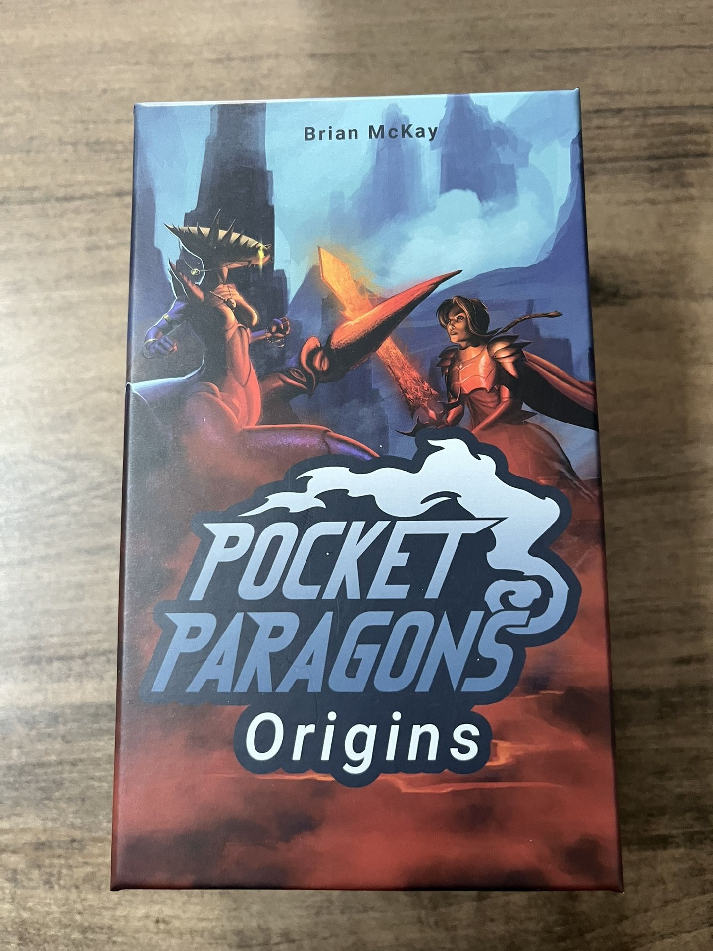 Pocket Paragons Origins Card Game.