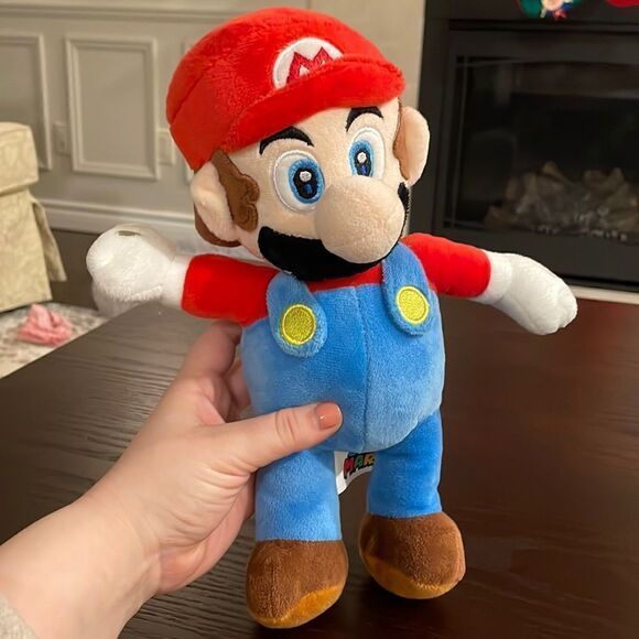 12 Inch Super Mario Plush Toy Doll 2016 Nintendo Authentic Video Character