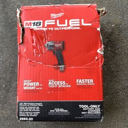 Milwaukee M18 FUEL Gen-2 18V Lithium-Ion Brushless Cordless Mid Torque 1/2 in. Impact Wrench w/Friction Ring (Tool-Only)