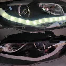 06-08 Audi A4 LED Projector Headlights Luces Calaveras Micas Faros Focos Faroles