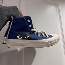comme de garçon play x converse