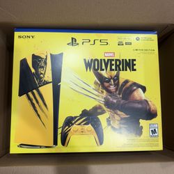ps5 digital edition marvel wolverine battle yellow limited edition