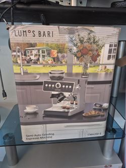 Lumos Bari Semi-Auto Grinding Espresso Machine CMA200-S