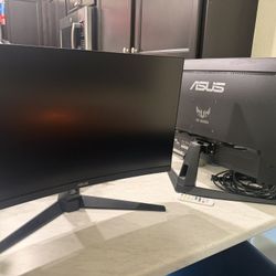 ASUS TUF gaming 27’ Curved monitors 