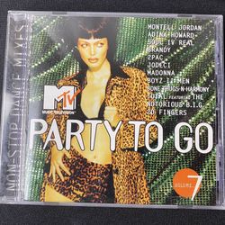 MTV Party To Go Volume 7 CD 1995 Tommy Boy Music Various Artists Hip Hop R&B