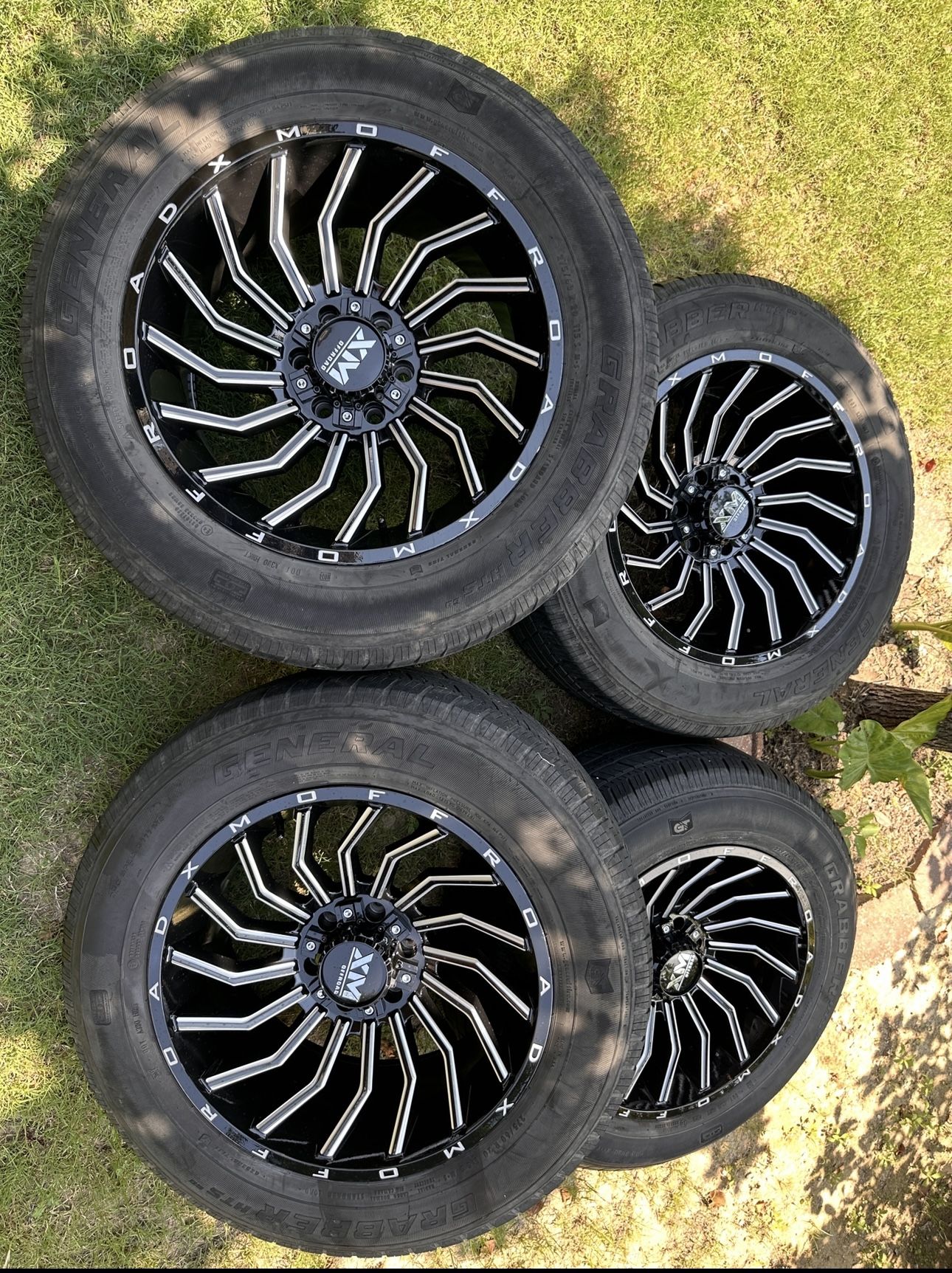 20x10 Wheels 6 lug universal Silverado, F150 . 275/60/20 Tires