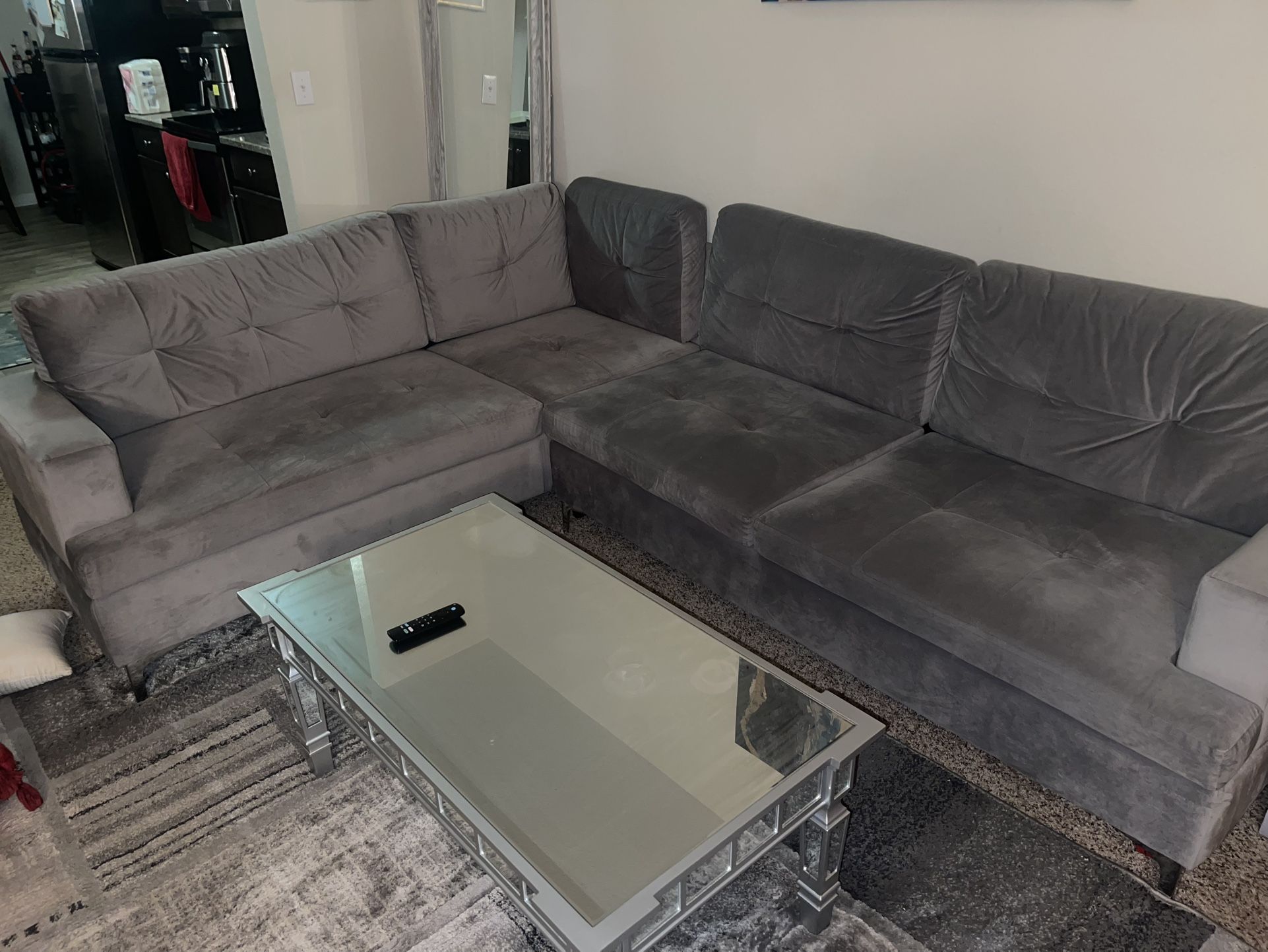 Couch and Middle Table