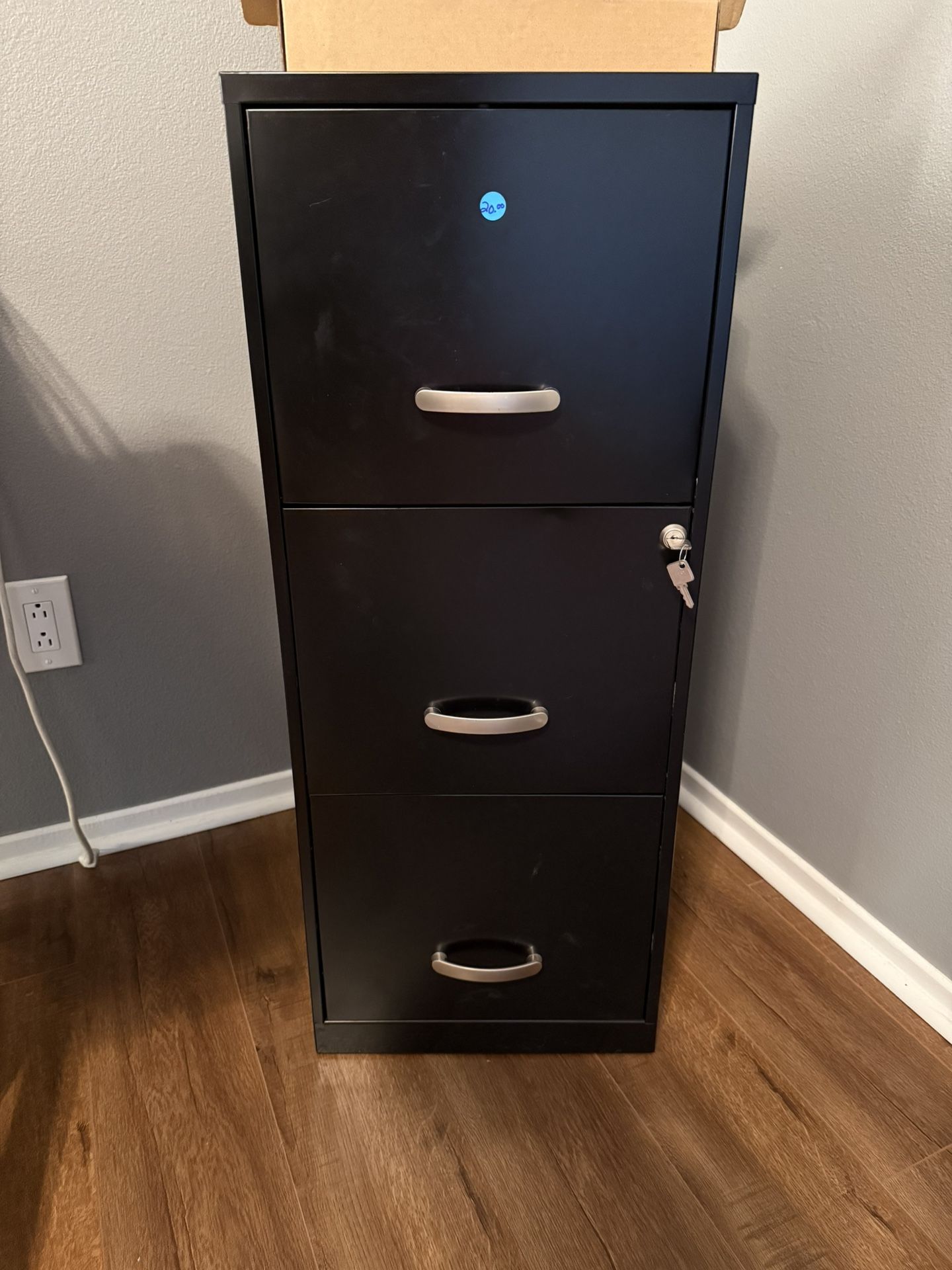 3 Drawer File Cabinet