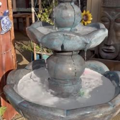 Concrete Water Fountain