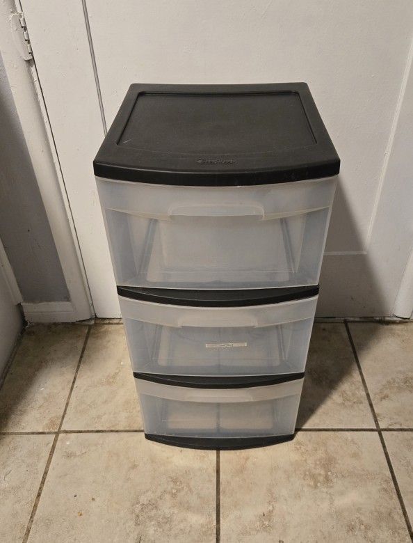 Sterilite Three Drawer Storage Container