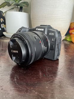 Canon RP With Canon Ef Mount Adapter And 50mm Lens