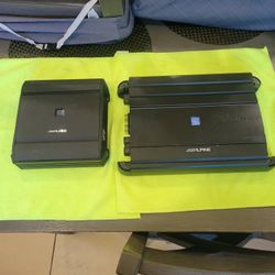 2 AMPLIFIER ALPINE 