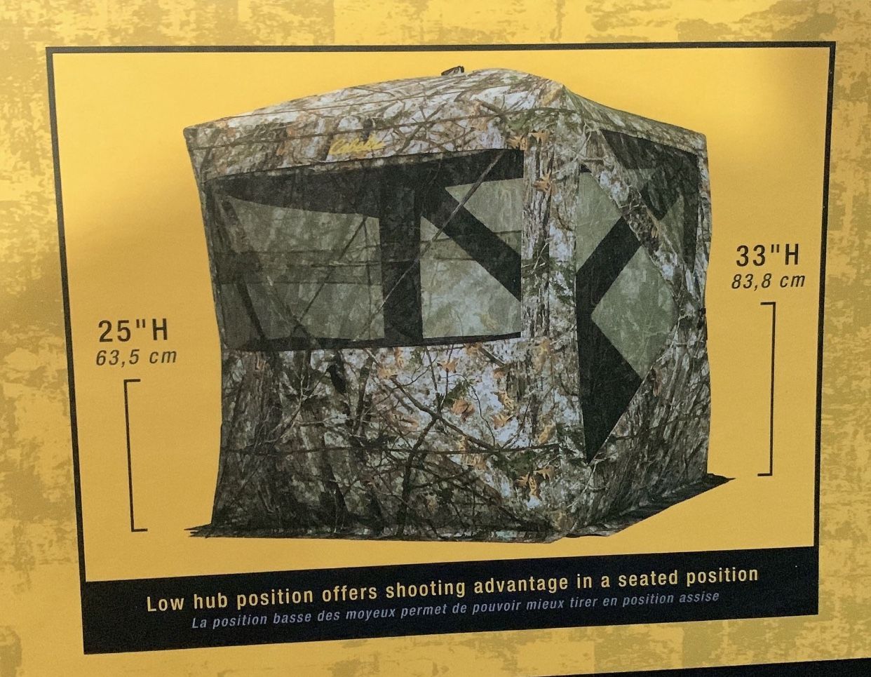 XL Ground blind tente 88