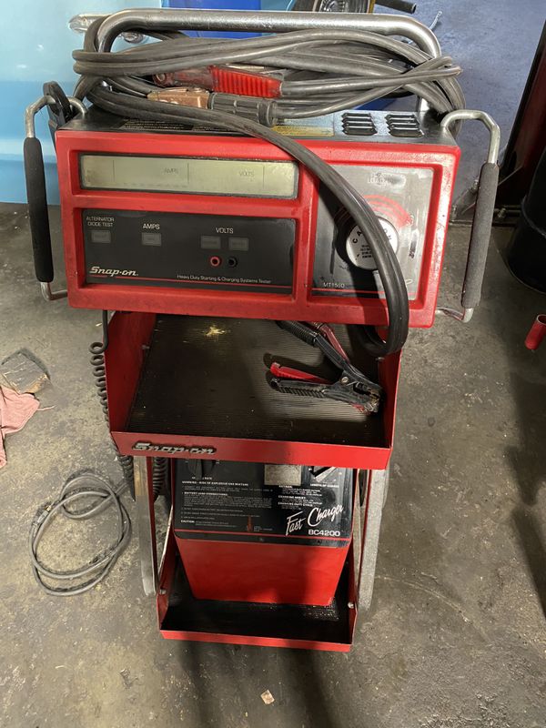 Snap on battery tester and charger for Sale in Seattle, WA OfferUp