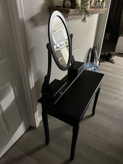 Black vanity