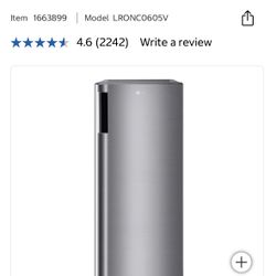 LG 6.0 cu. ft. Single Door Refrigerator