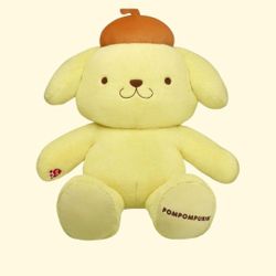 NWT Giant Hello Kitty Pompompurin w Bow