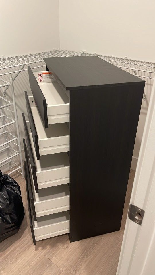 Ikea Black Drawer Chest