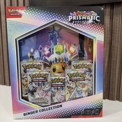 Pokemon Prismatic Evolutions Binder Collection 