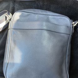 Authentic coach Charles flight crossbody messenger bag men’s midnight blue used