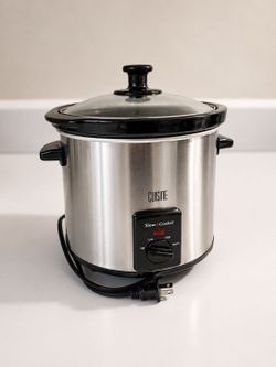 Cuisine Stainless Steel Slow Cooker