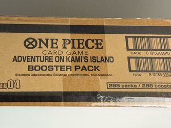 One Piece Card Game EB04 Adventure on Kami's Island Booster Case