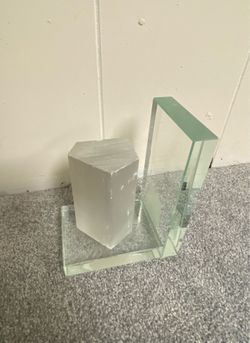 Glass and Crystal bookend