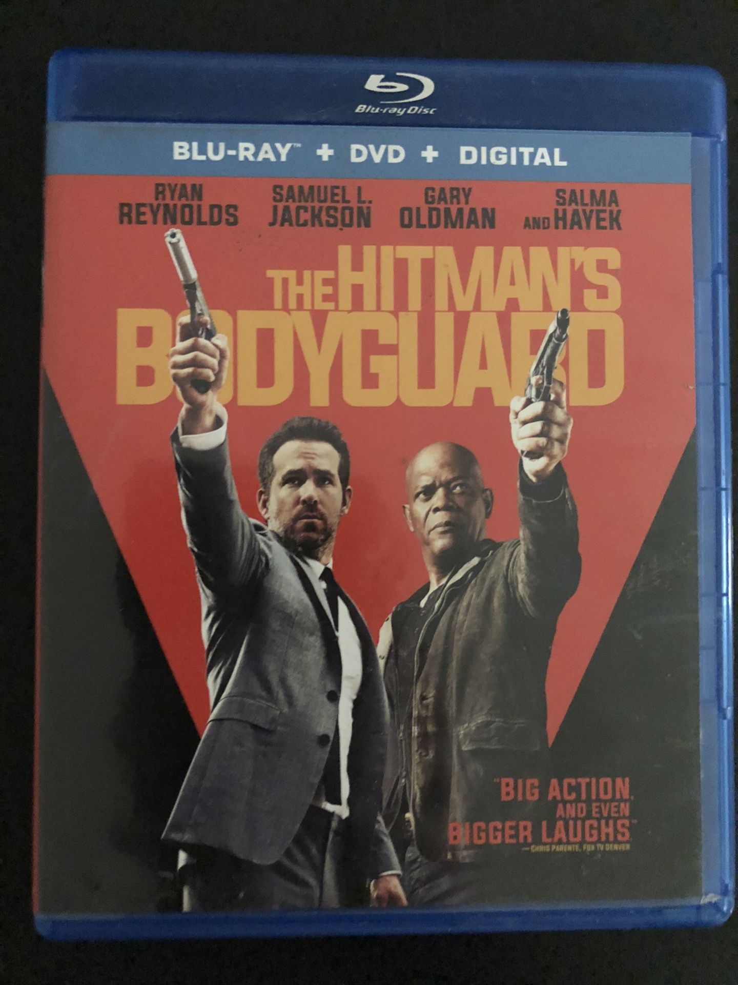 Ryan Reynolds Hitmans Bodyguard Bluray