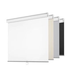 ChrisDowa Cordless Free-Stop 100% Blackout Blinds for Windows, Roller Windows...