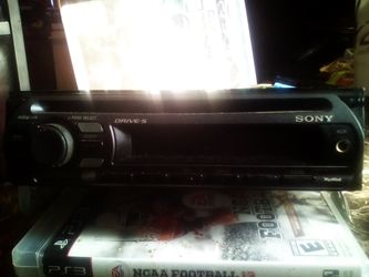 Sony car stereo