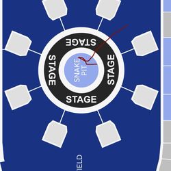 Metallica/pantera Snakepit Ticket $1300