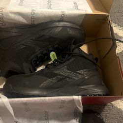 Reebok Steel Toe Work Shoes 7.5 Mens Retail $130