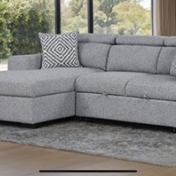 Grey Sectional Sofa 