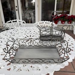 Metal Serving Ware 